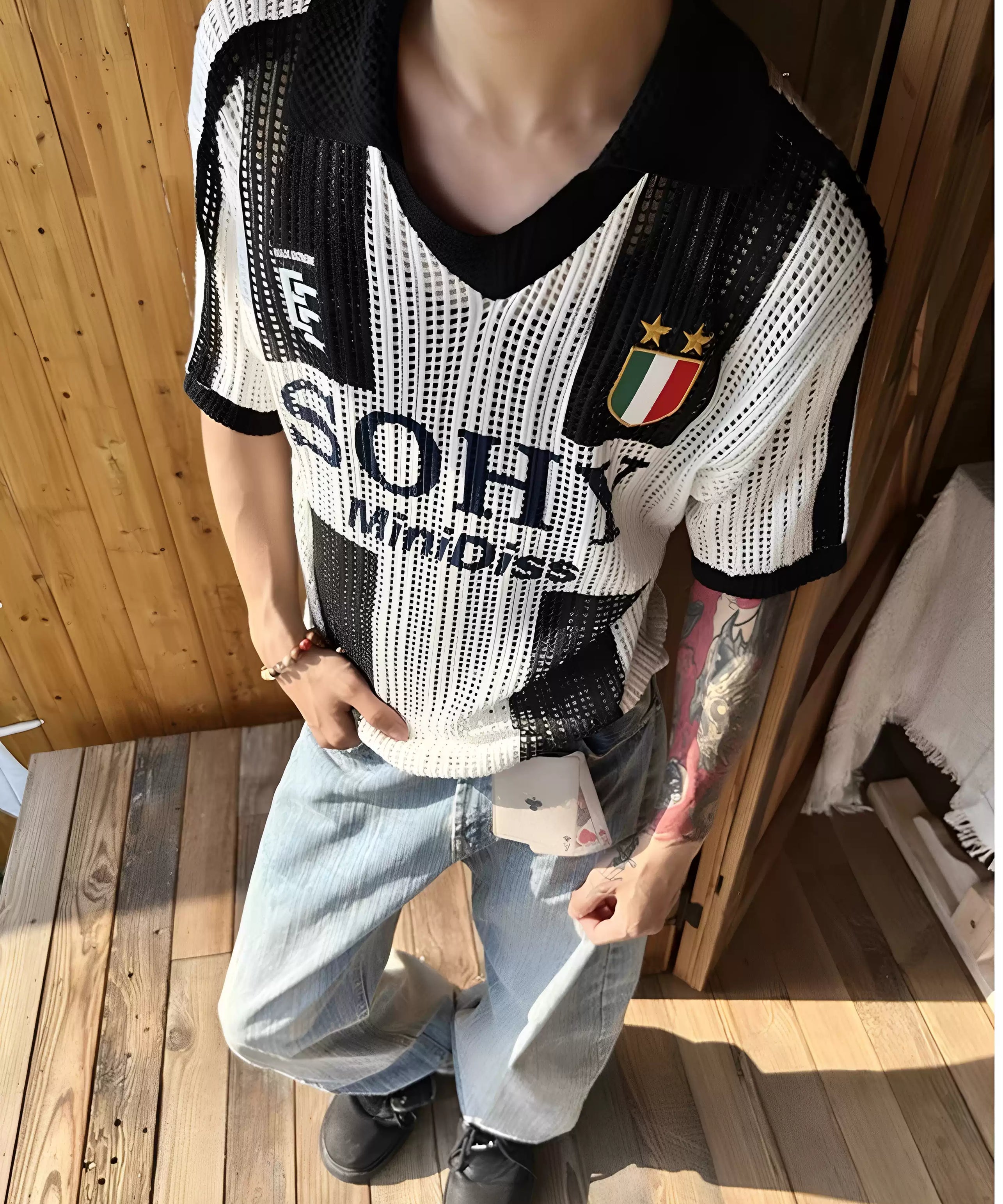 Juvetus knitting Jersey
