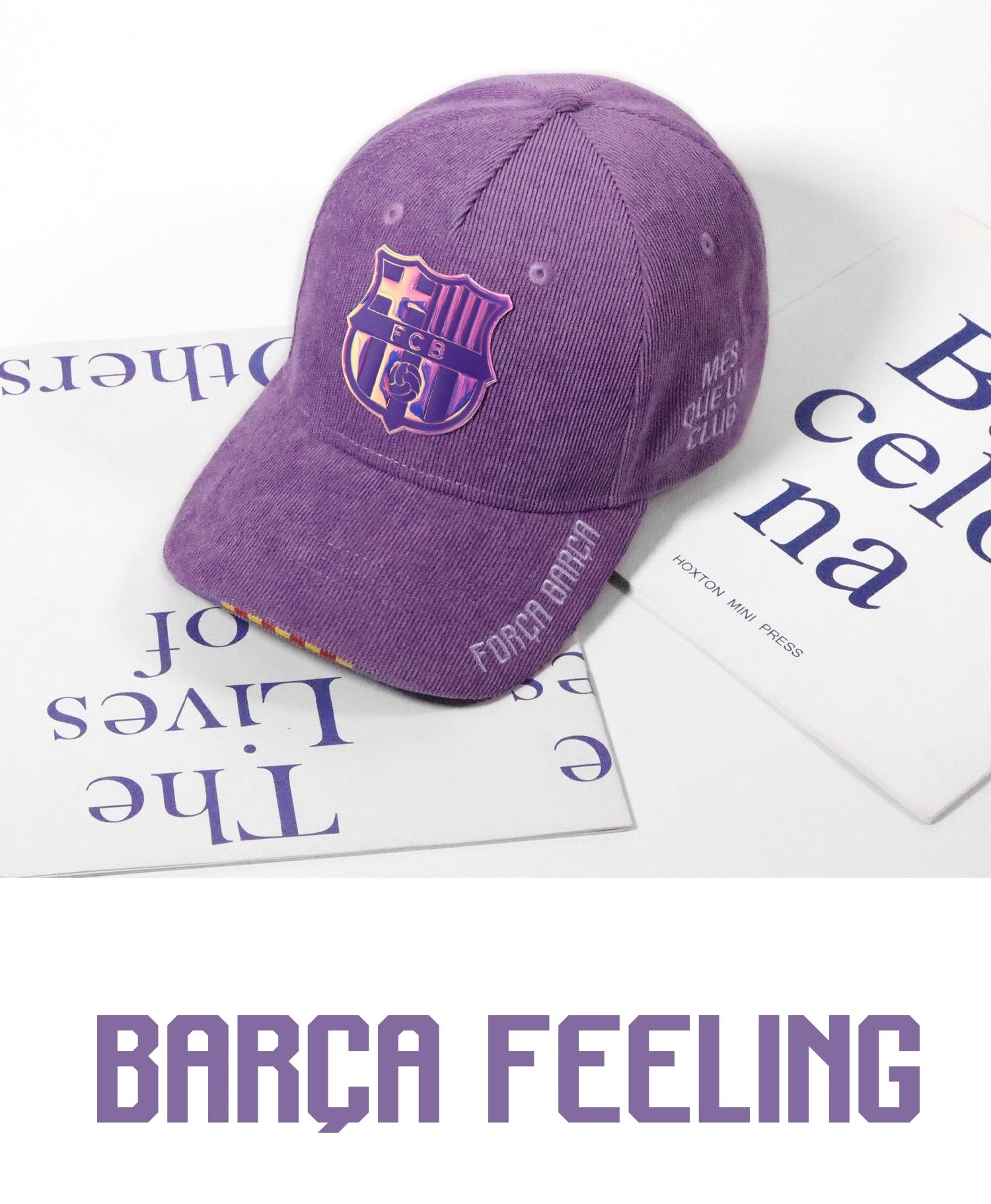FC Barcelona Purple Cap