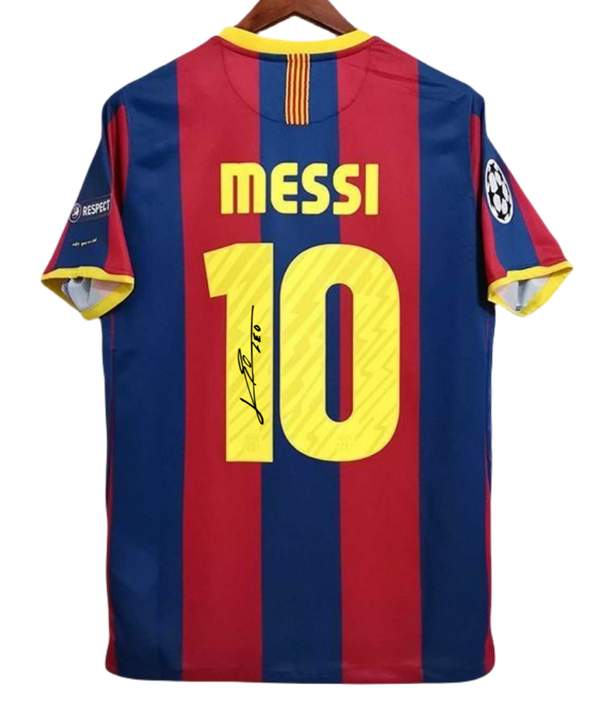 Messi 10-11 Barcelona Signed Jersey