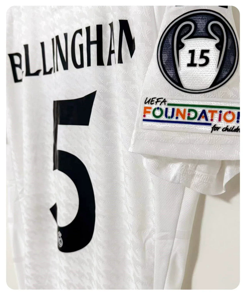 Bellingham Real Madrid 24-25 Signed Jersey