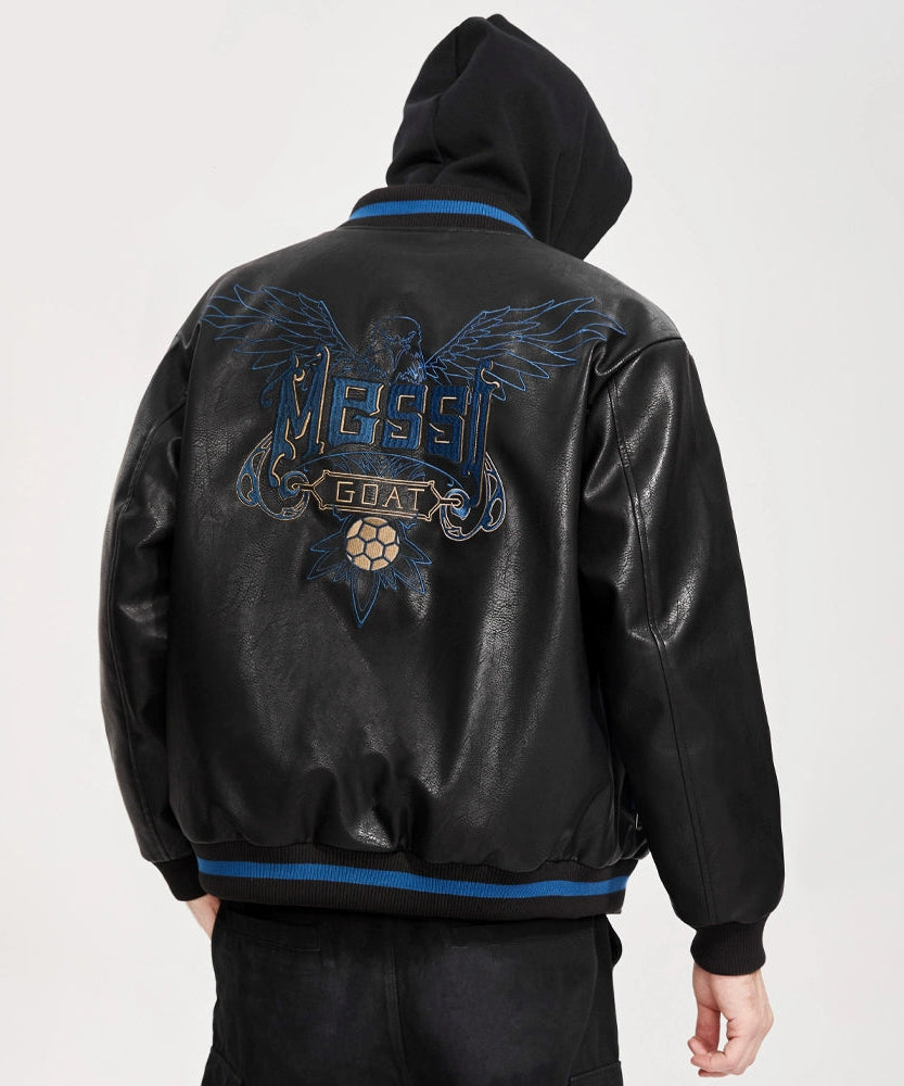 Argentina X Messi Leather Jacket