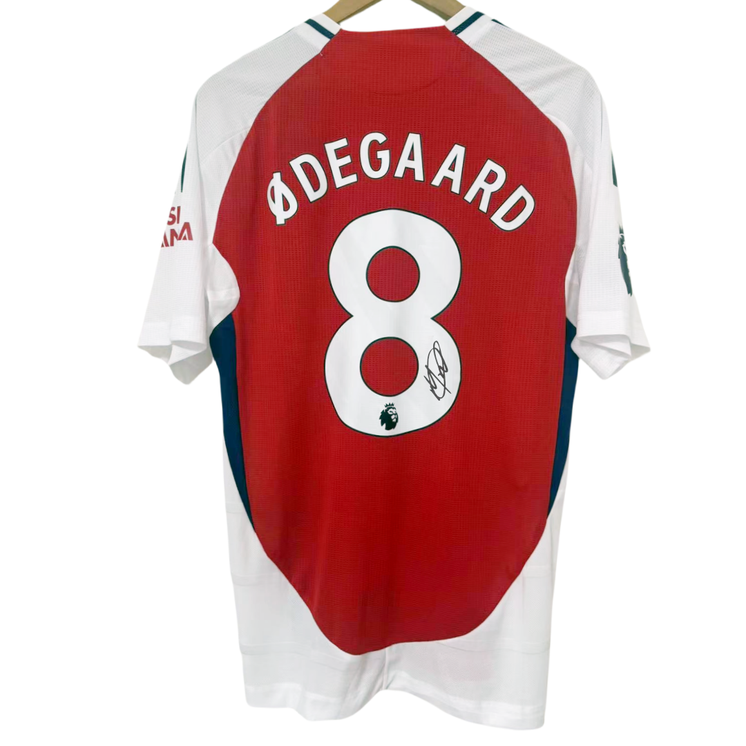 Ødegaard Arsenal 24-25 Signed Jersey