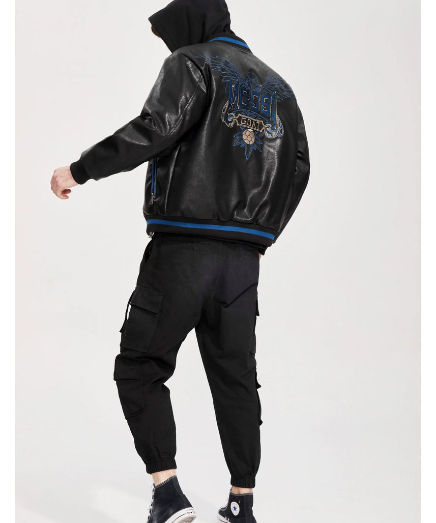 Argentina X Messi Leather Jacket