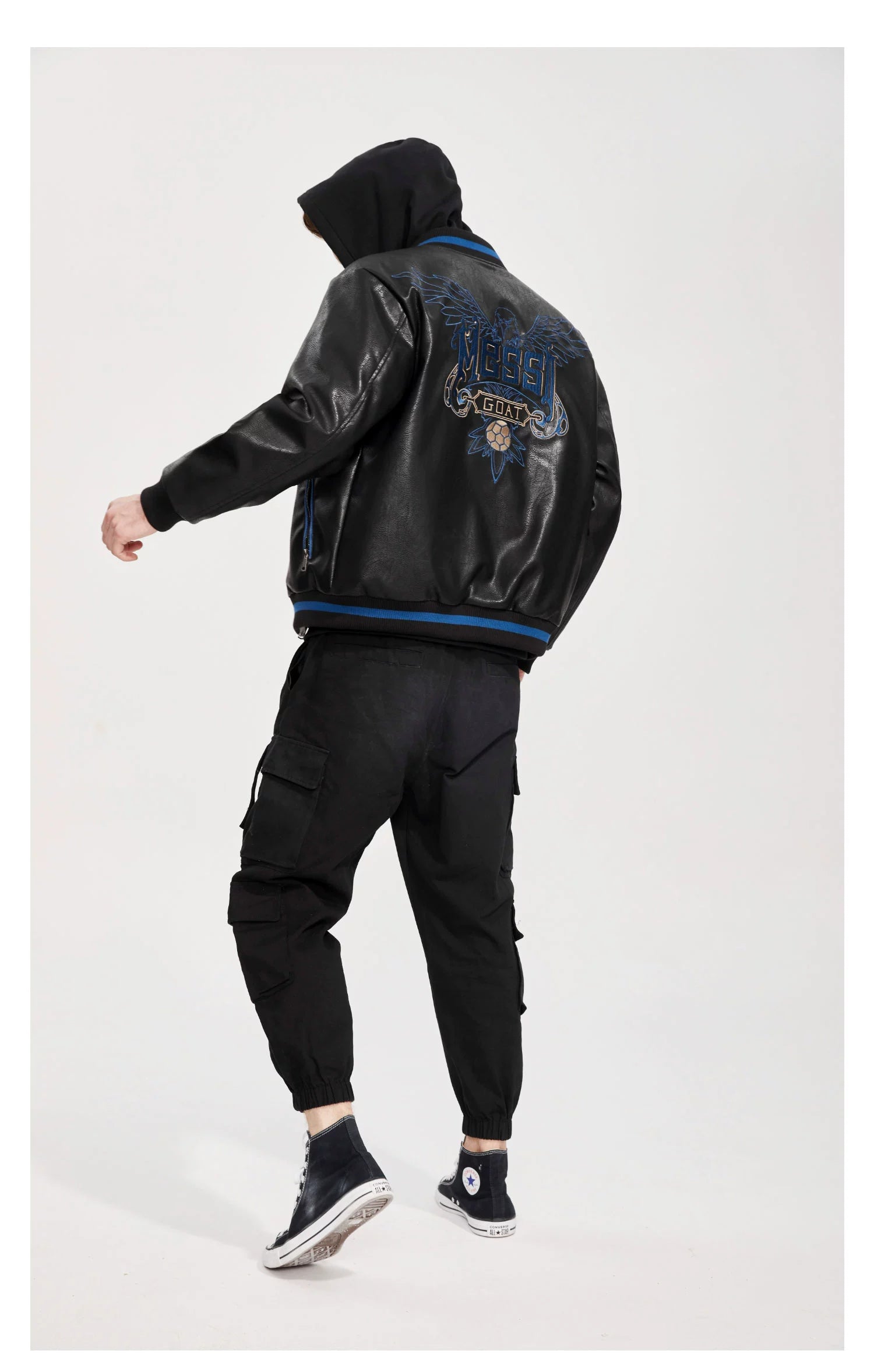 Argentina X Messi Leather Jacket