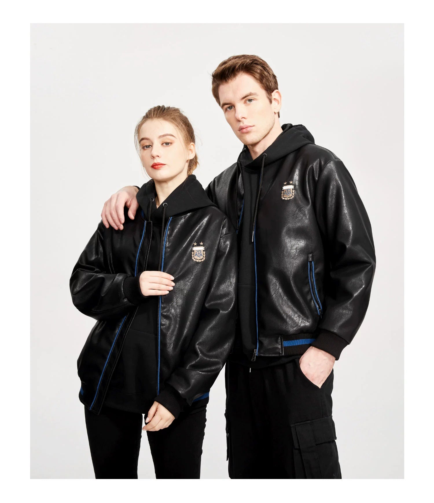 Argentina X Messi Leather Jacket