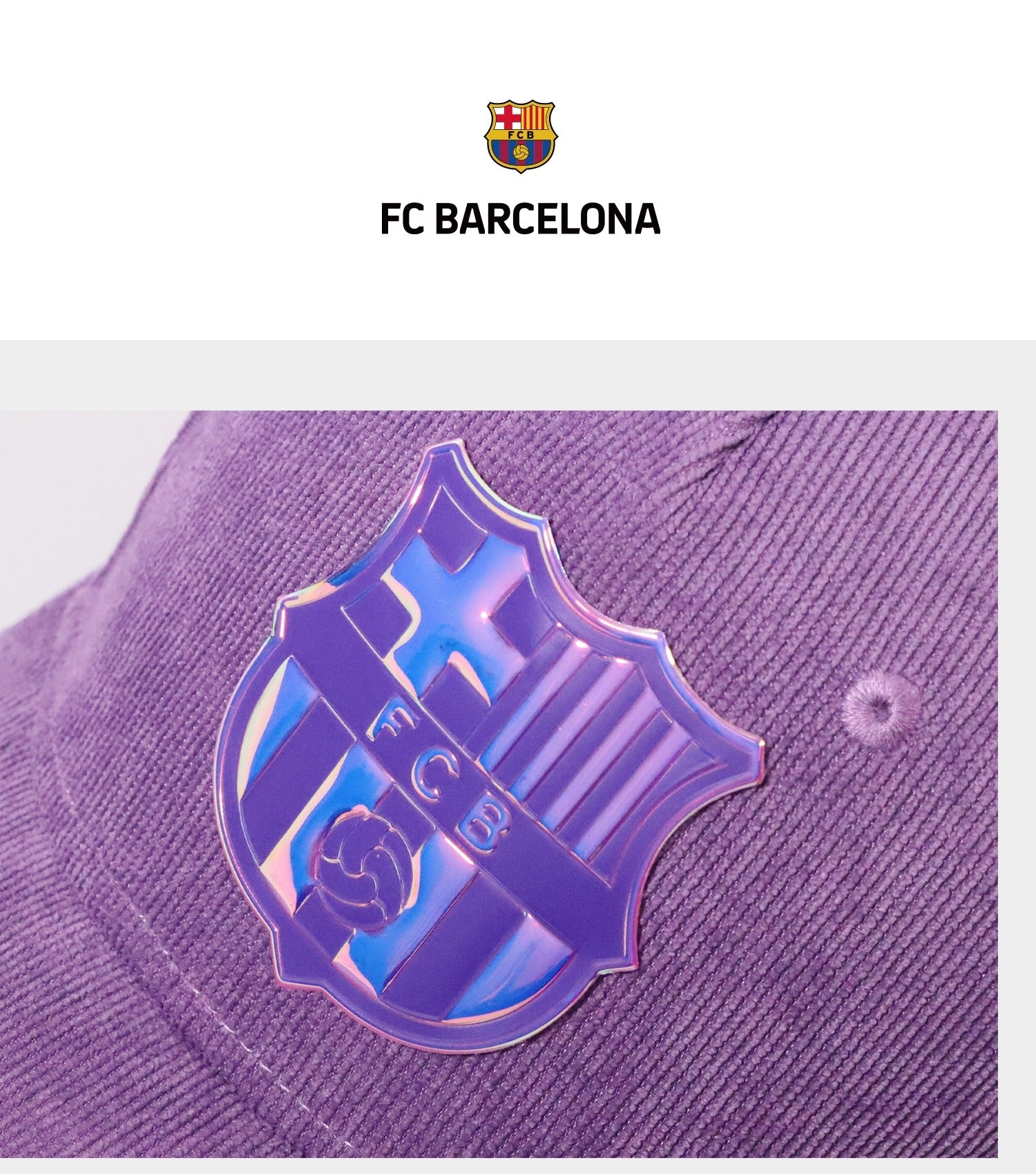 FC Barcelona Purple Cap