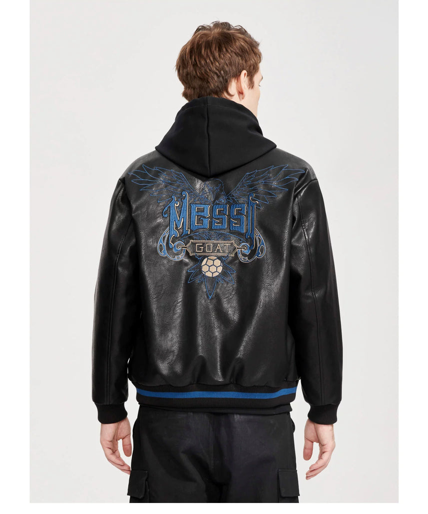 Argentina X Messi Leather Jacket