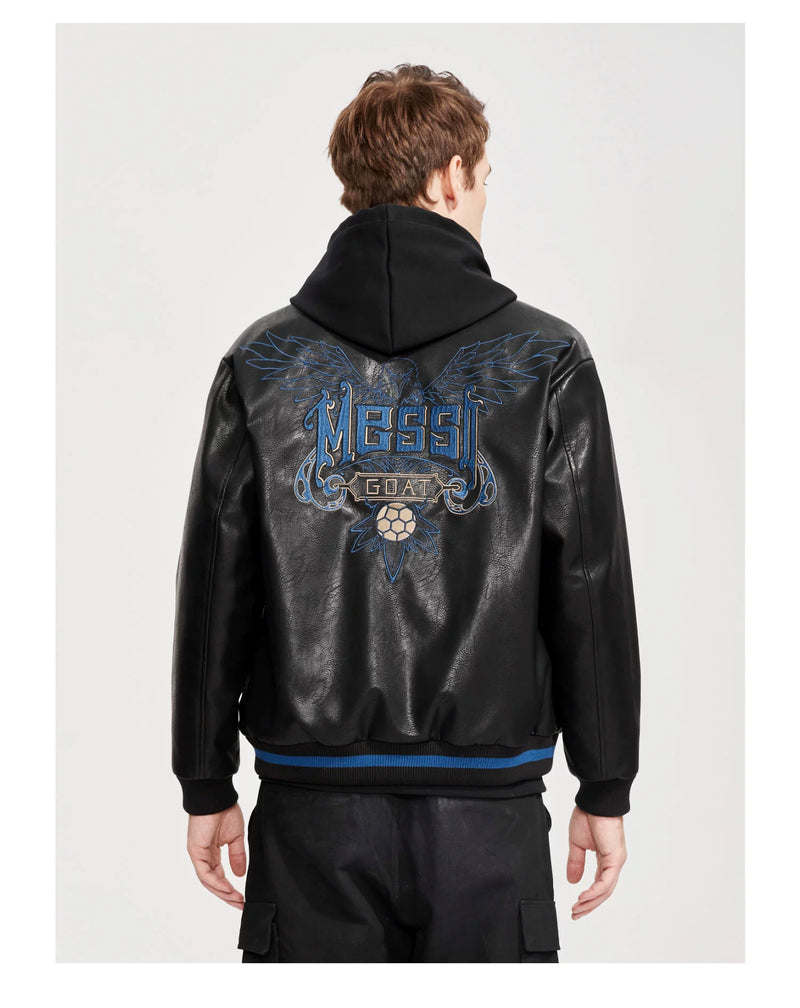 Argentina X Messi Leather Jacket