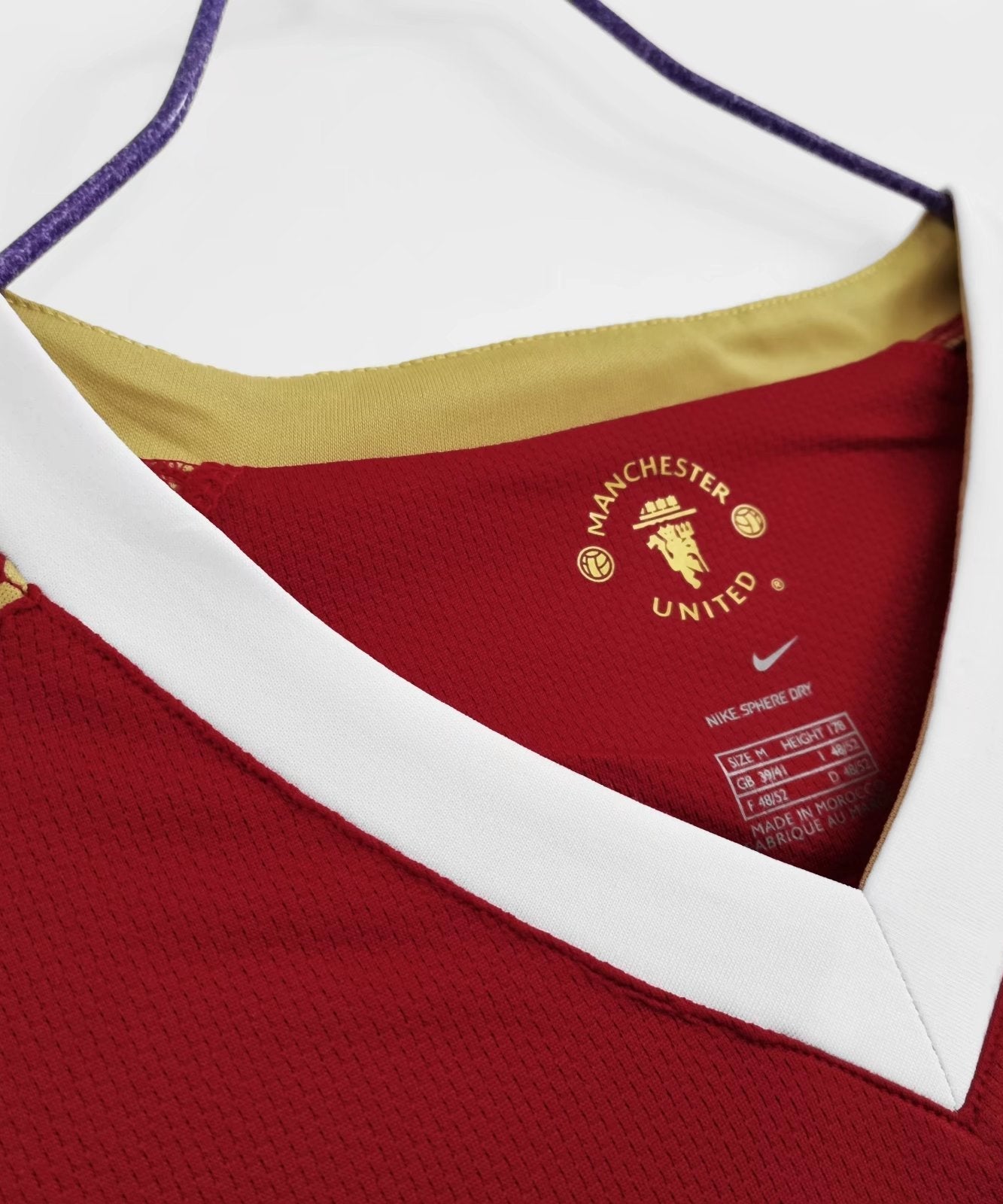 Manchester United 2006-2007 Long Sleeve Home Kit