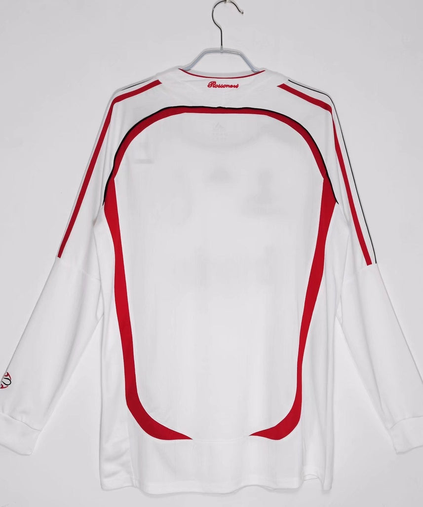 AC Milan 2007-2008 Long Sleeve Away Kit