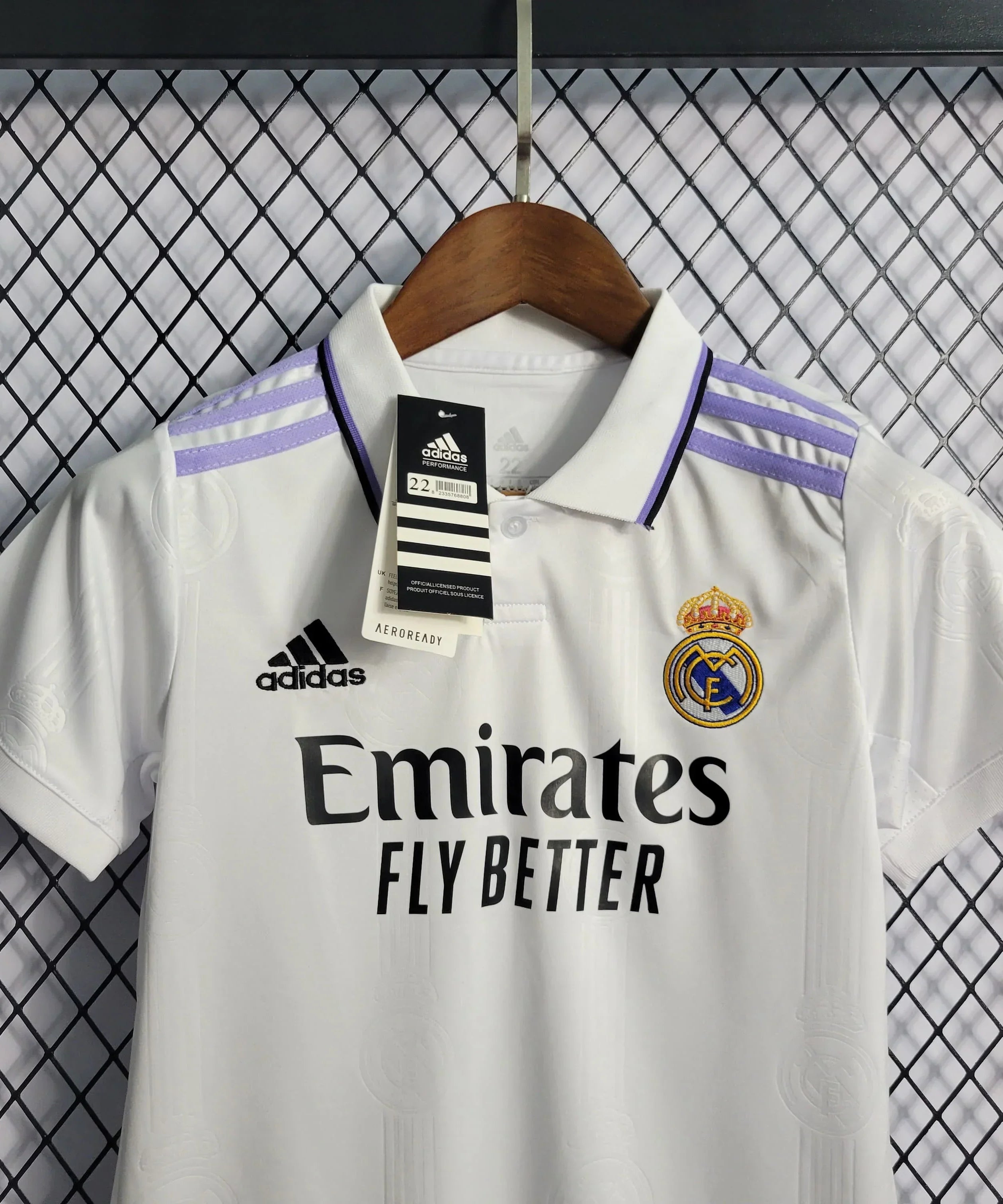 Real Madrid 22/23 Home Jersey Kids