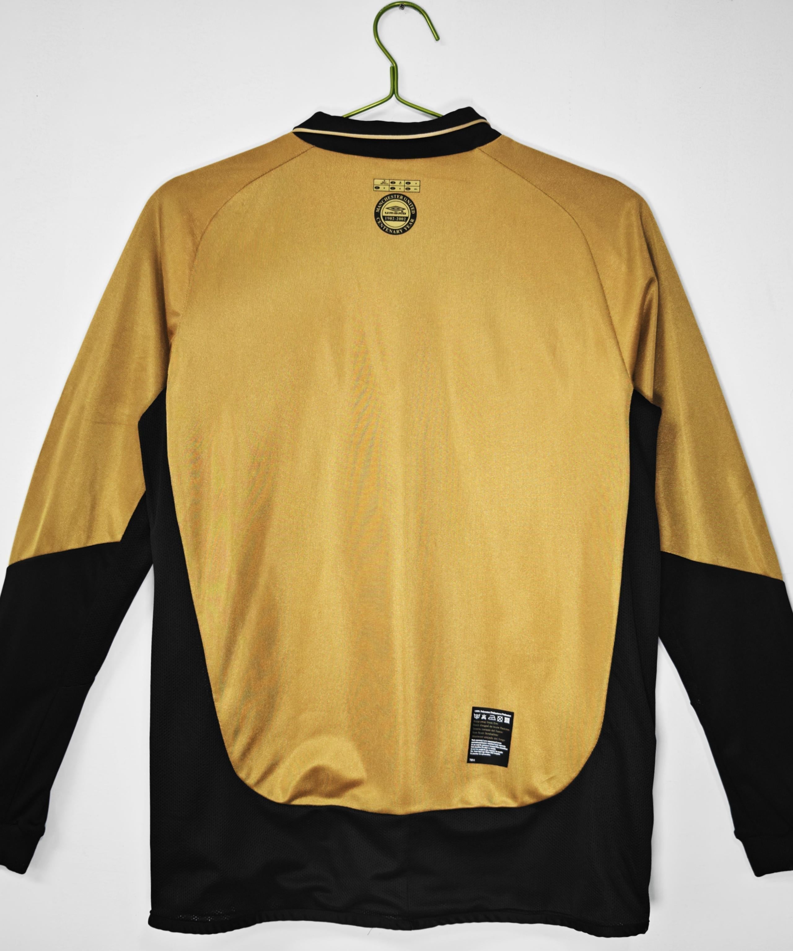 Manchester United 2001-2002 Long Sleeve Goalkeeper Kit