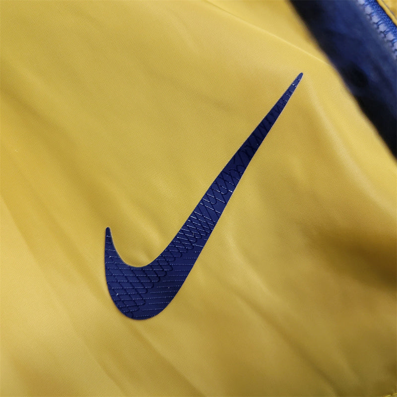 Barcelona 23-24 Windbreaker Royal Blue Yellow