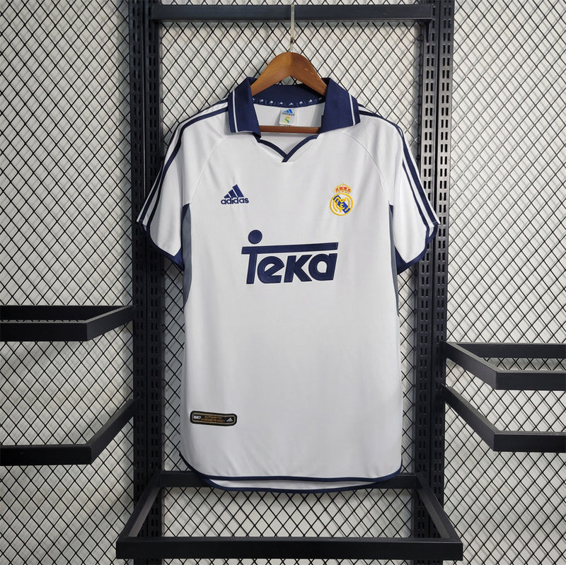 Real Madrid Retro Jersey | 2000-2001 Home Retro | Malgane
