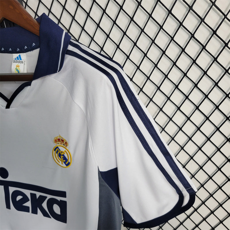 Real Madrid Retro Jersey | 2000-2001 Home Retro | Malgane