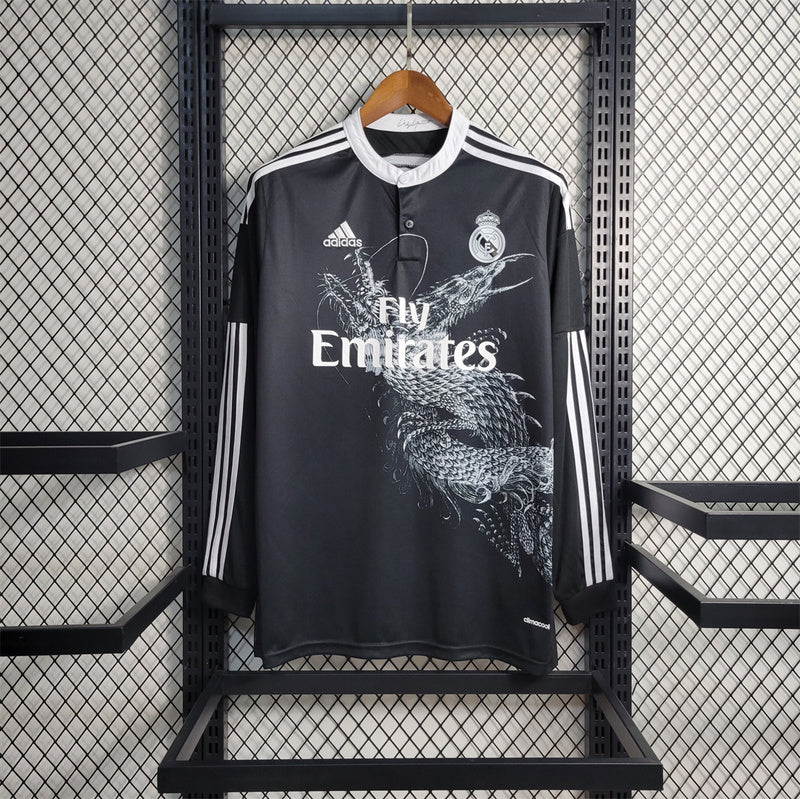 Real Madrid 2014-15 Third Away Retro Long Sleeve