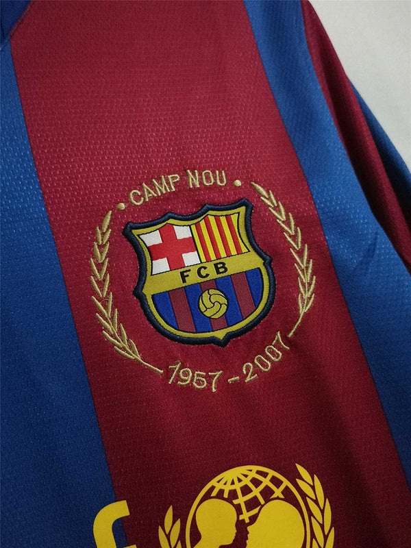 Barcelona 07-08 Long Sleeve Home Kit