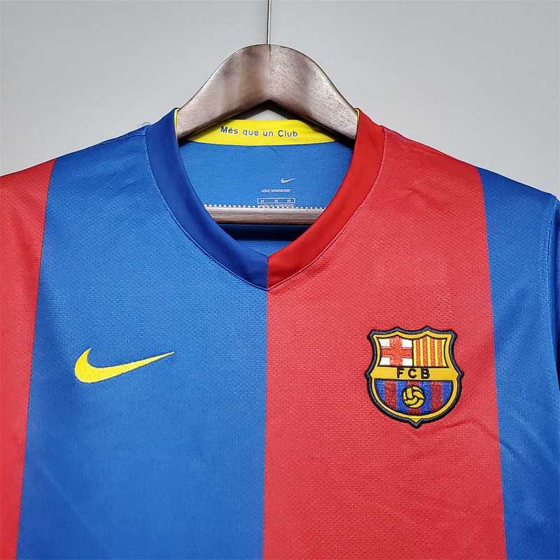 Barcelona 06-07 Long Sleeve Home Retro Kit