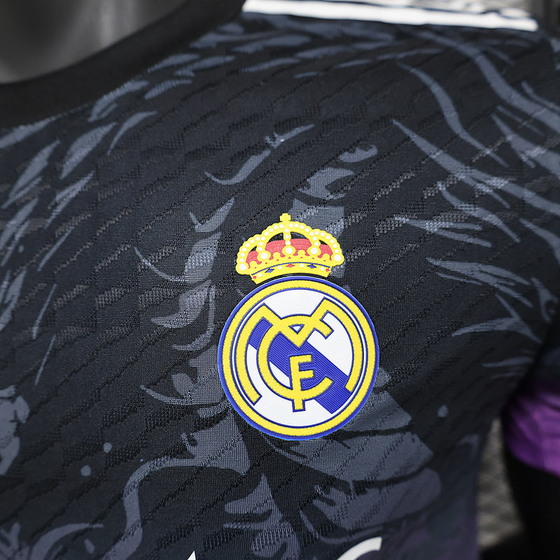 Real Madrid 'Black & Purple Dragon' Special Kit
