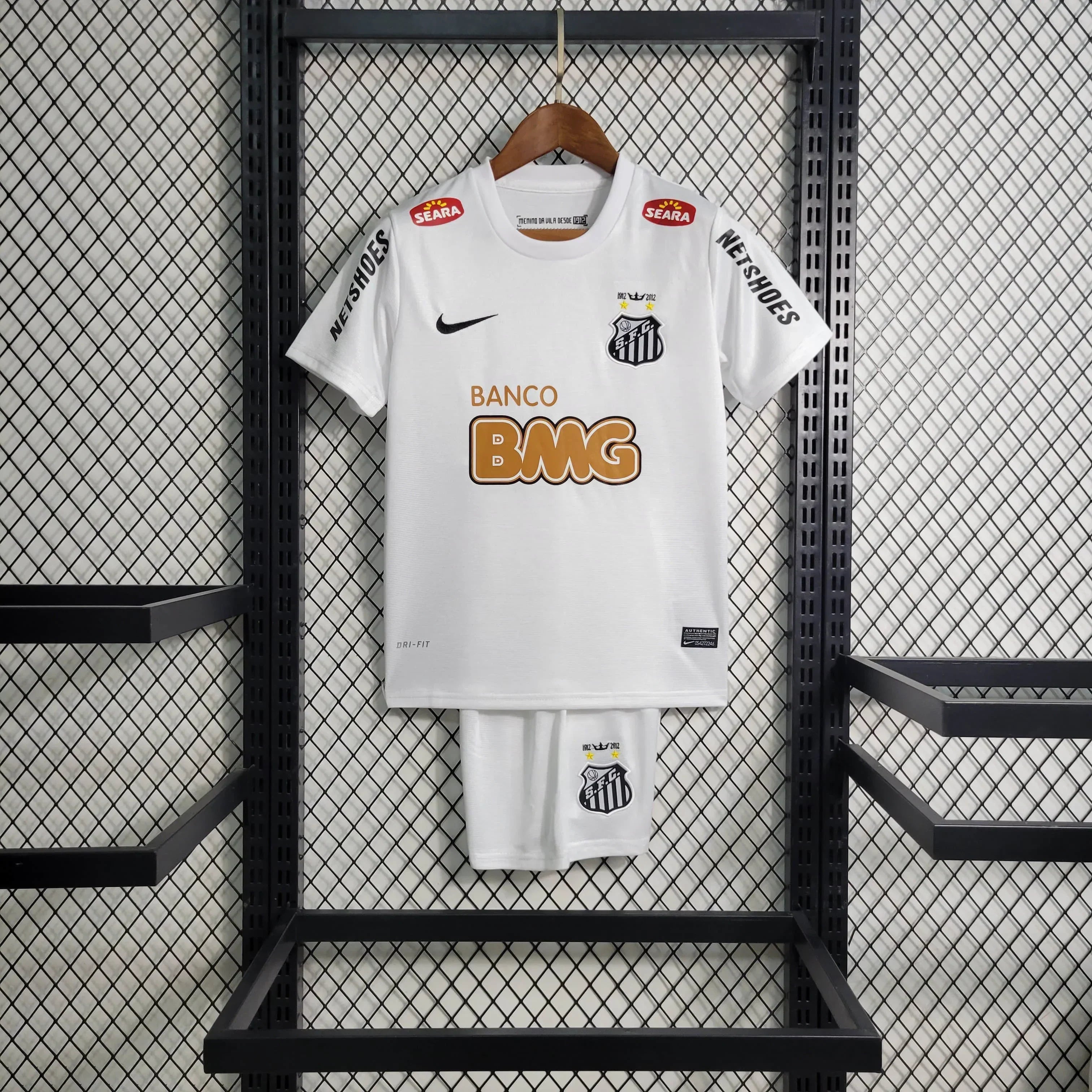 Santos 11/12 Home Retro Jersey Kids