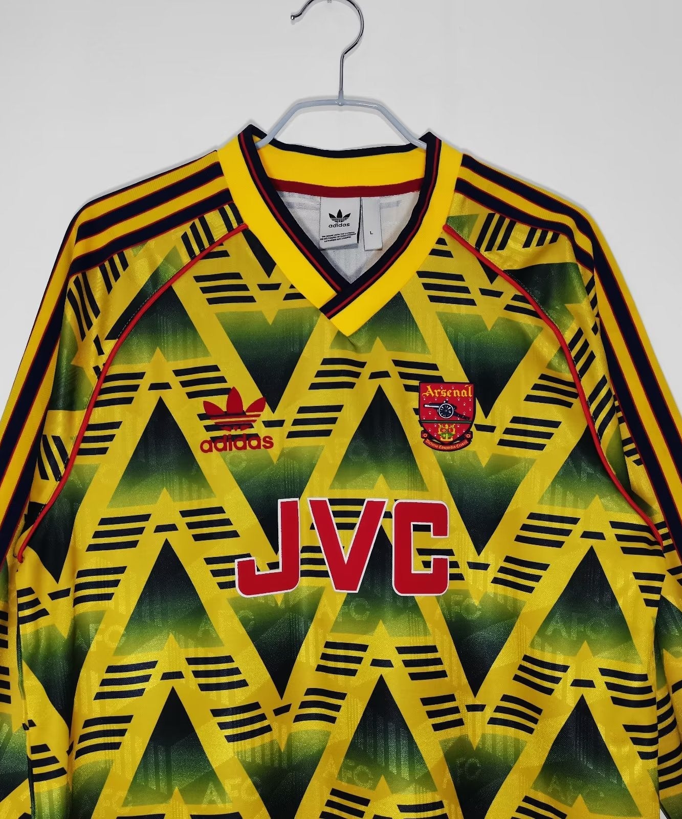 Arsenal 1991-1993 Long Sleeve Away Kit