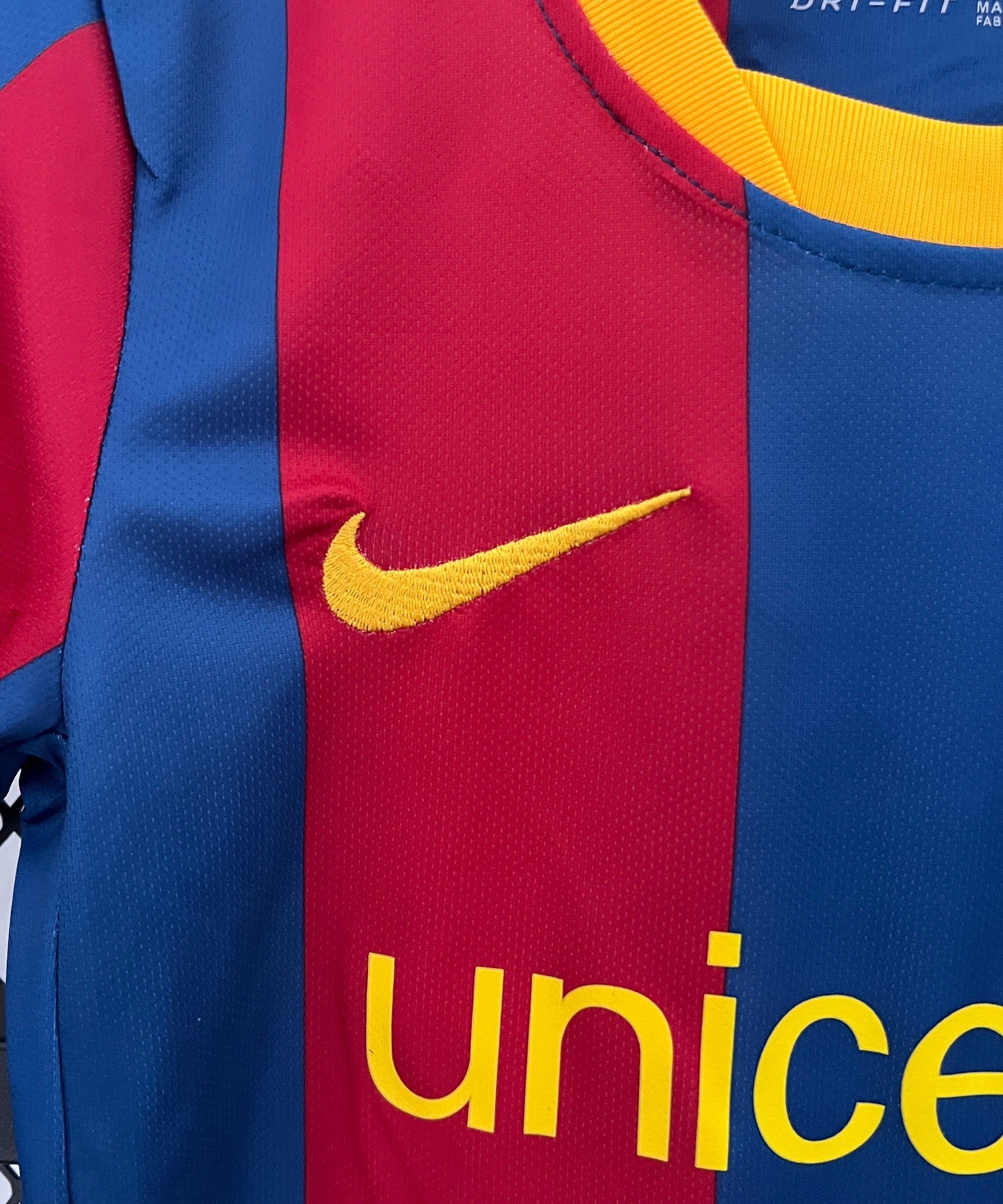 Barcelona 10-11 Home Retro Kids kit
