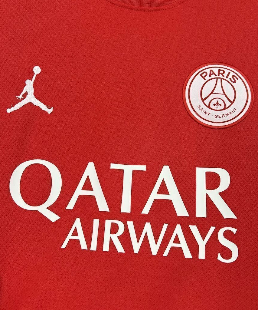 PSG x Jordan 2025-2026 Red Special Kit